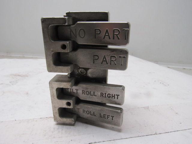 Aluminum Block Manifold Pneumatic 4 Switch Control