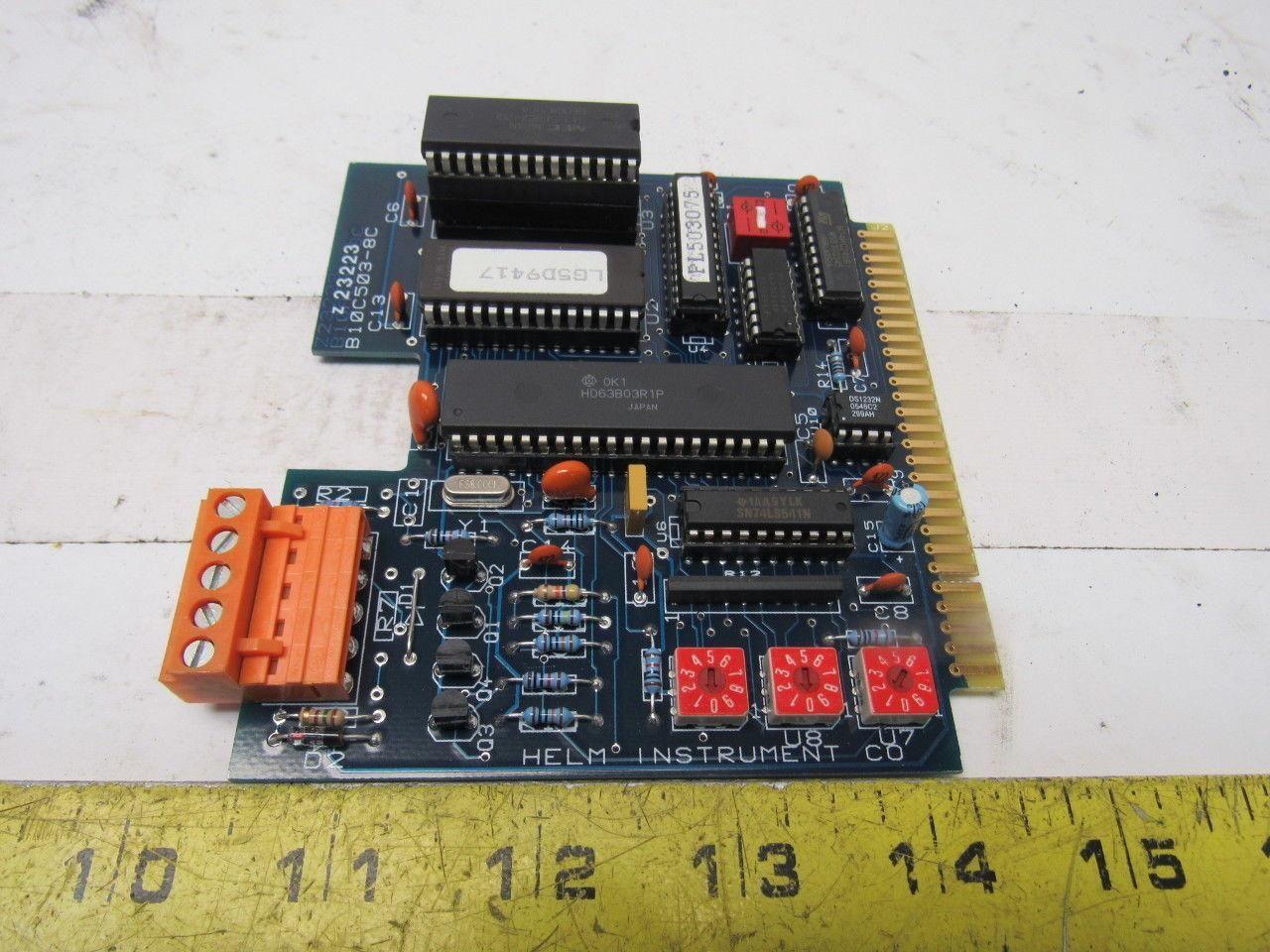 Helm Instrument B10C503-8C B10A503-8S Circuit Board Z23223