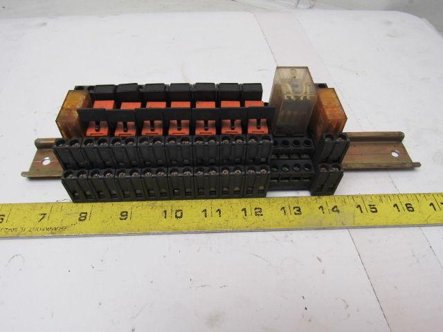 Schrack RTE24024 16A 250VAC PCB Relay 24VDC Coil 7 W/ Sockets Extras