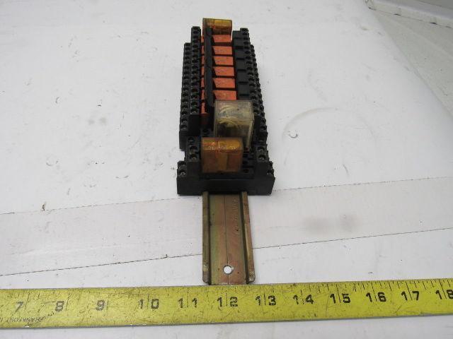 Schrack RTE24024 16A 250VAC PCB Relay 24VDC Coil 7 W/ Sockets Extras