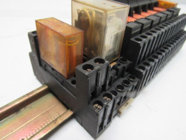 Schrack RTE24024 16A 250VAC PCB Relay 24VDC Coil 7 W/ Sockets Extras
