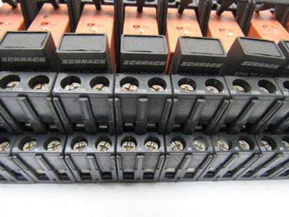 Schrack RTE24024 16A 250VAC PCB Relay 24VDC Coil 7 W/ Sockets Extras