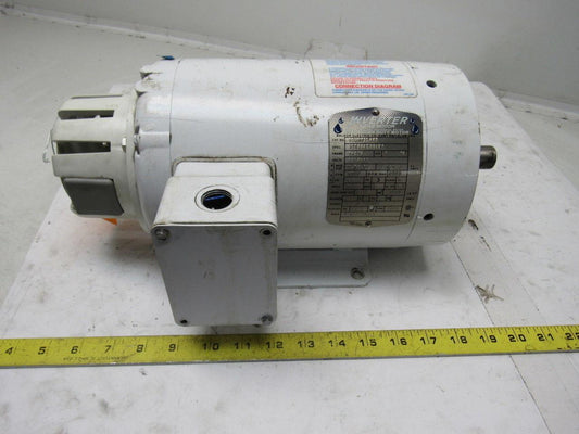 Baldor IDWNM3546T 1Hp Electric Motor Washdown 230/460V 3Ph 143TC Frame 1750 RPM