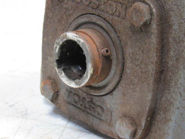 Boston Gear 34K29-872 10:1 Ratio .5Hp 208-230/460V 3Ph 1" Thru Shaft Gear Motor