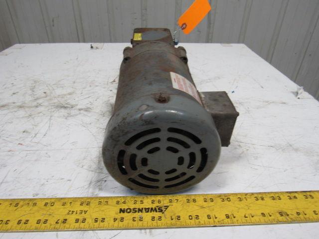 Boston Gear 34K29-872 10:1 Ratio .5Hp 208-230/460V 3Ph 1" Thru Shaft Gear Motor