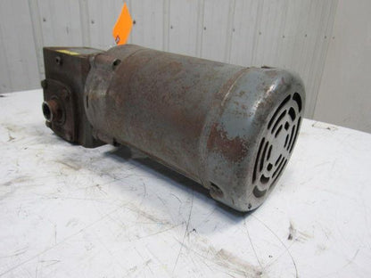 Boston Gear 34K29-872 10:1 Ratio .5Hp 208-230/460V 3Ph 1" Thru Shaft Gear Motor
