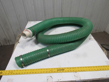 4" x 14' All-Plastic Flexible Duct Hose for Fumes