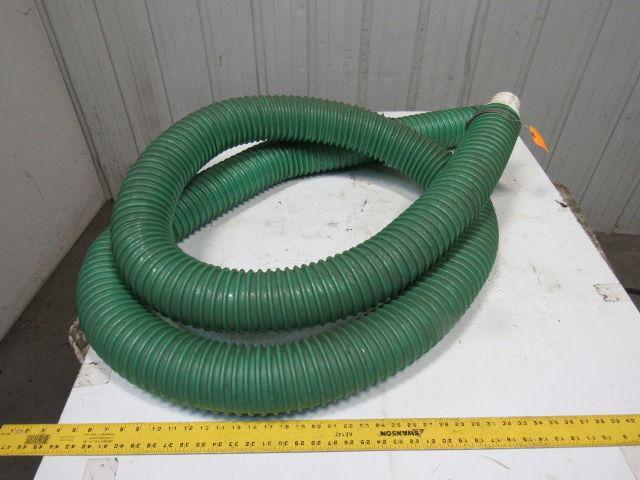 4" x 14' All-Plastic Flexible Duct Hose for Fumes