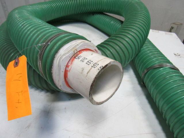 4" x 14' All-Plastic Flexible Duct Hose for Fumes