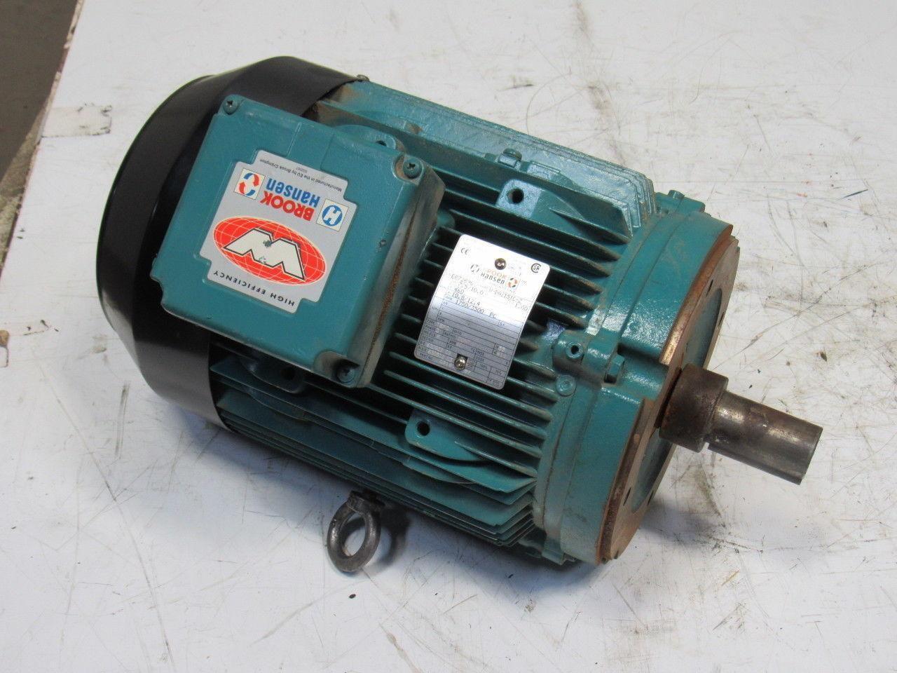 Brook Hansen 2 Speed Electric Motor 7.5/10 Hp 1750/3500RPM Frame W-DA215TC-Z