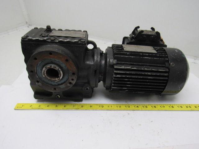SEW-EURODRIVE 870269778.04.04.001 1/2HP Gearmotor 230/460V 3Ph 137.08:1 Ratio