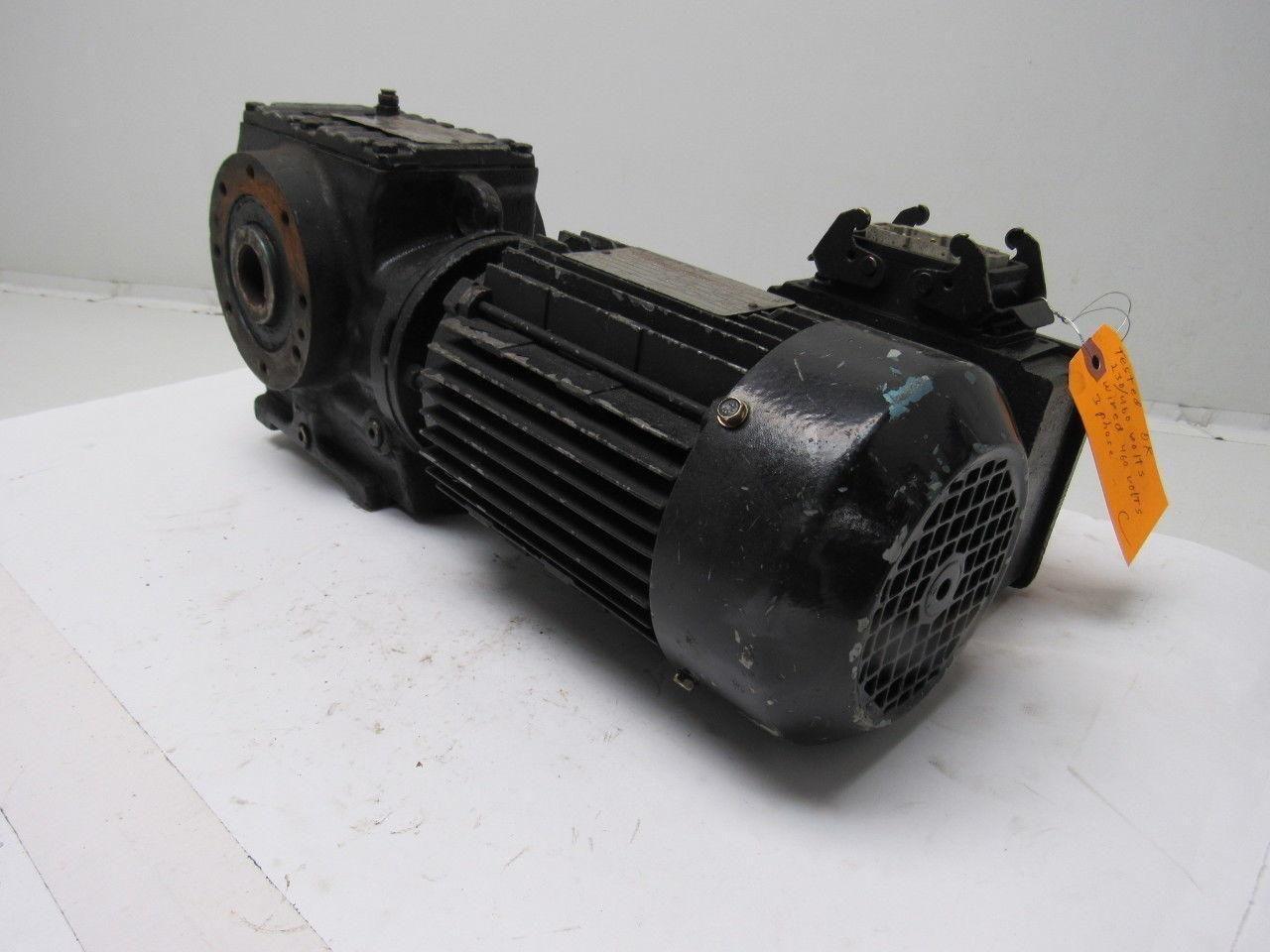 SEW-EURODRIVE 870269778.04.04.001 1/2HP Gearmotor 230/460V 3Ph 137.08:1 Ratio