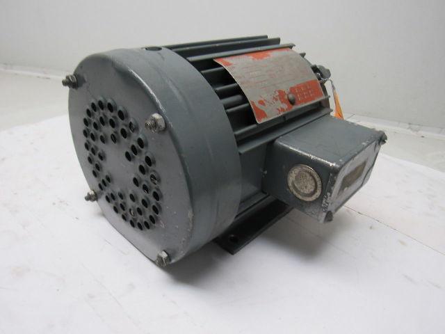 Lincoln TV. 2509 1-1/2HP Electric Motor 230/460V 3PH 143T Frame 3420 RPM