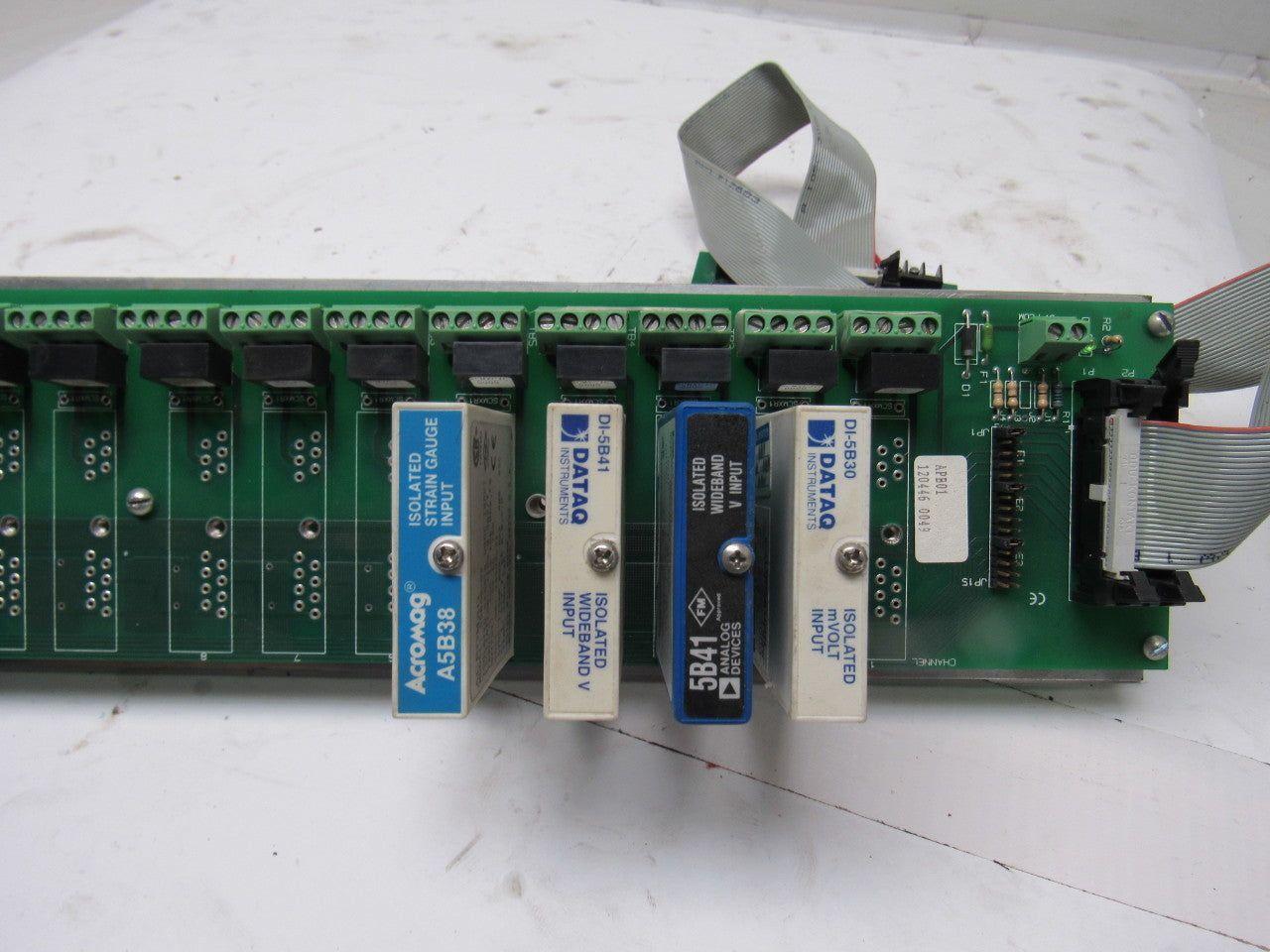 Acromag APB01 16 Channel 8  I/O Rack Mount Module PLC Circuit Board Chassis