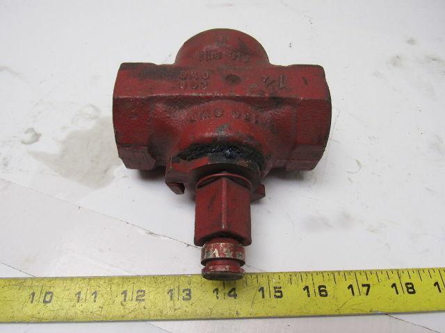 Homestead Fig 611 1-1/2" NFPT Lubricated Valve 150 SWP 200 OWG