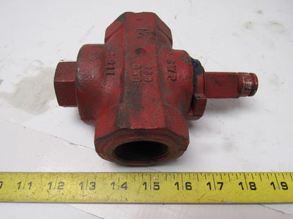 Homestead Fig 611 1-1/2" NFPT Lubricated Valve 150 SWP 200 OWG