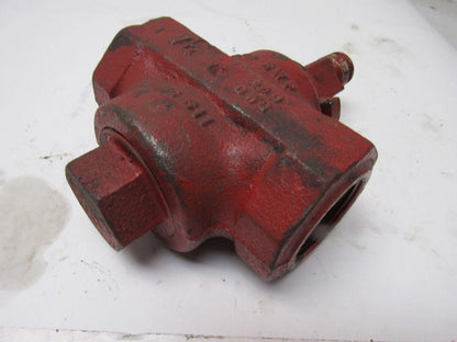 Homestead Fig 611 1-1/2" NFPT Lubricated Valve 150 SWP 200 OWG