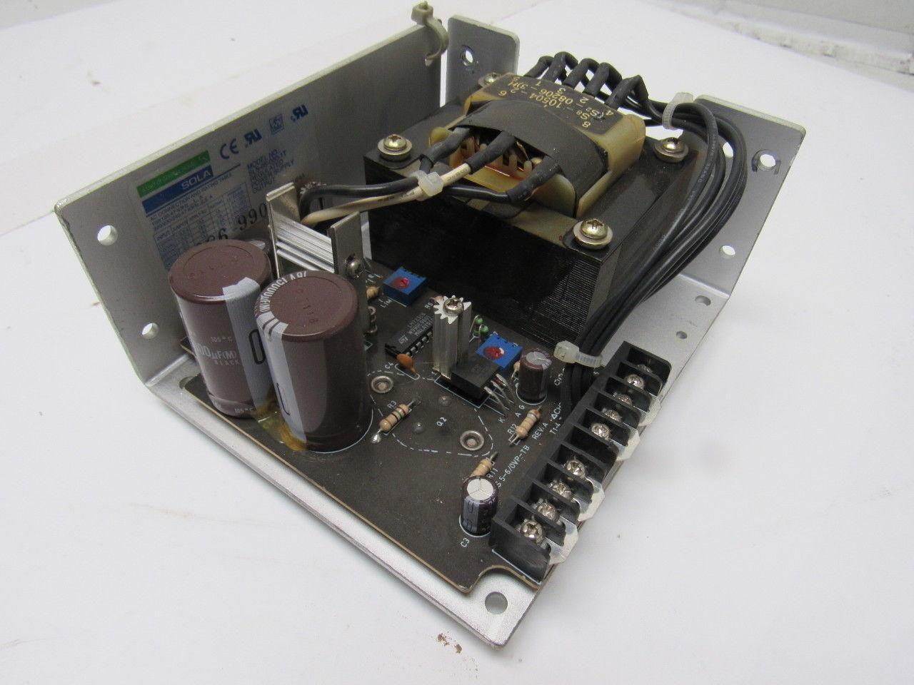 Sola SLS-05-060-1T 100-240V Input 47-63Hz 5V DC Output Power Supply