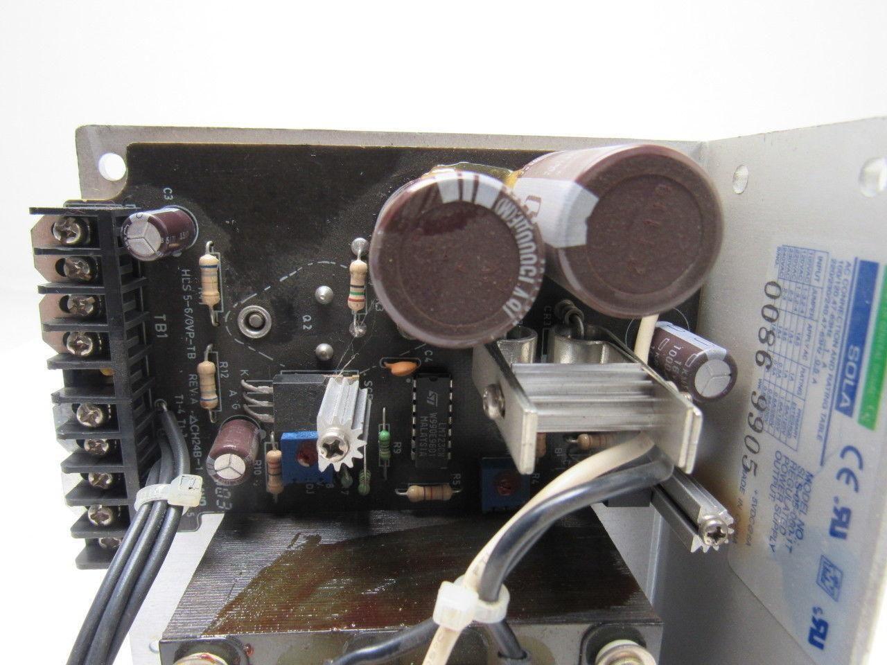 Sola SLS-05-060-1T 100-240V Input 47-63Hz 5V DC Output Power Supply