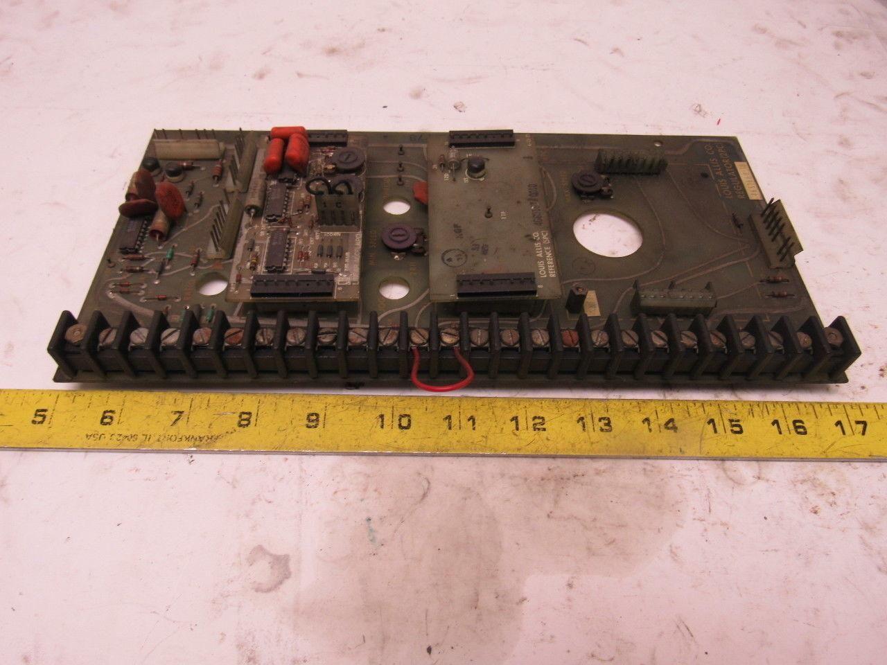 Louis Allis 46S1660-10 Linear Accelerator Reference Regulator Boards