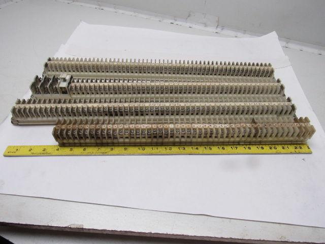 Allen Bradley Bul 1492 Style CA Open IEC Terminal Blocks Rail Mount Lot/200