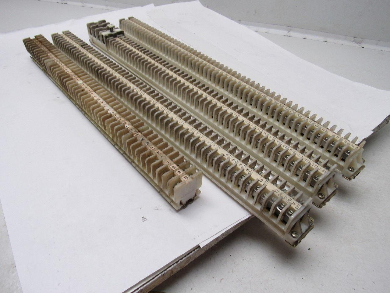 Allen Bradley Bul 1492 Style CA Open IEC Terminal Blocks Rail Mount Lot/200