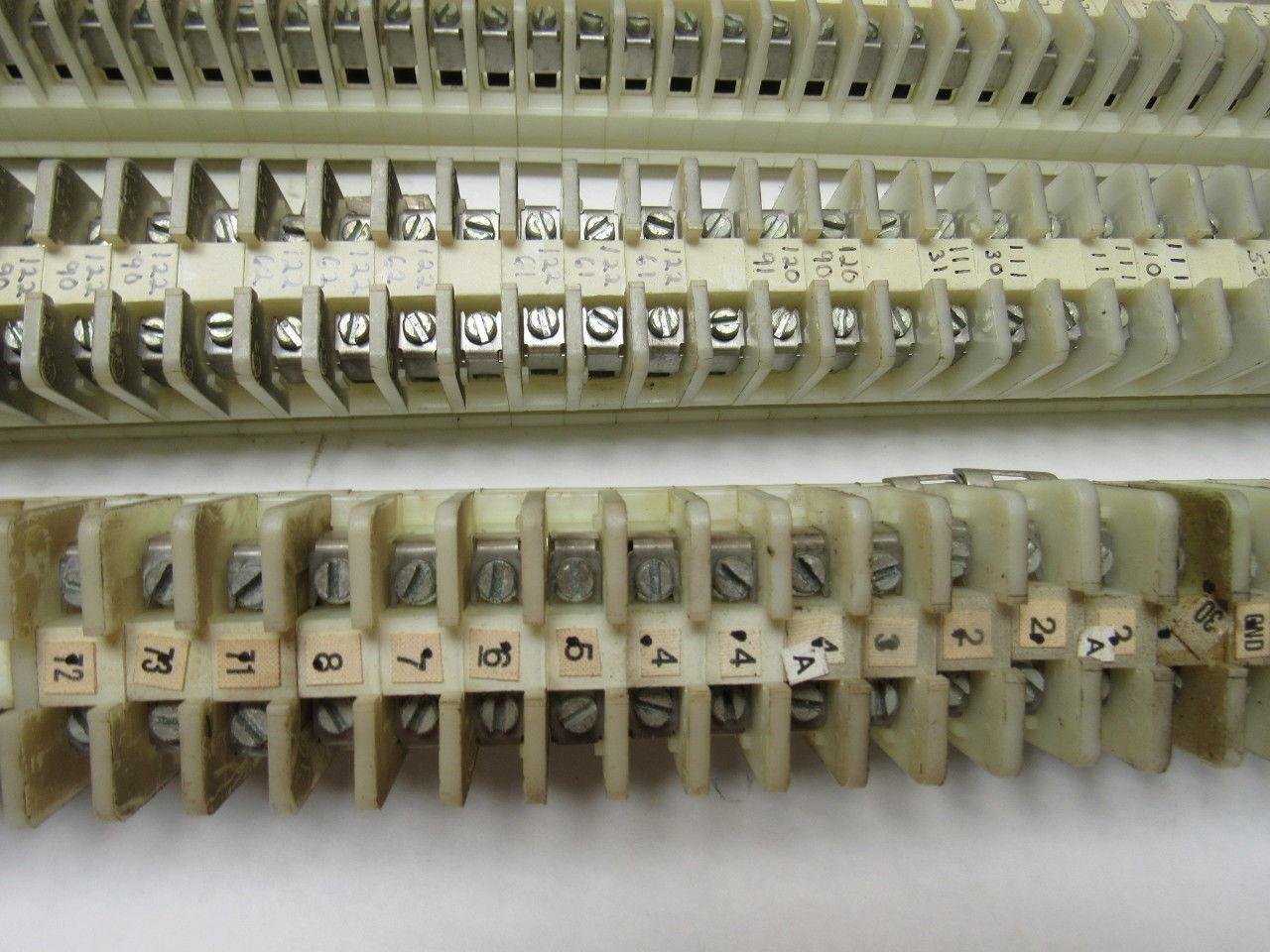 Allen Bradley Bul 1492 Style CA Open IEC Terminal Blocks Rail Mount Lot/200