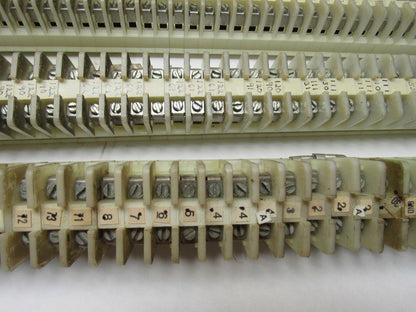 Allen Bradley Bul 1492 Style CA Open IEC Terminal Blocks Rail Mount Lot/200