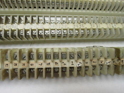 Allen Bradley Bul 1492 Style CA Open IEC Terminal Blocks Rail Mount Lot/200