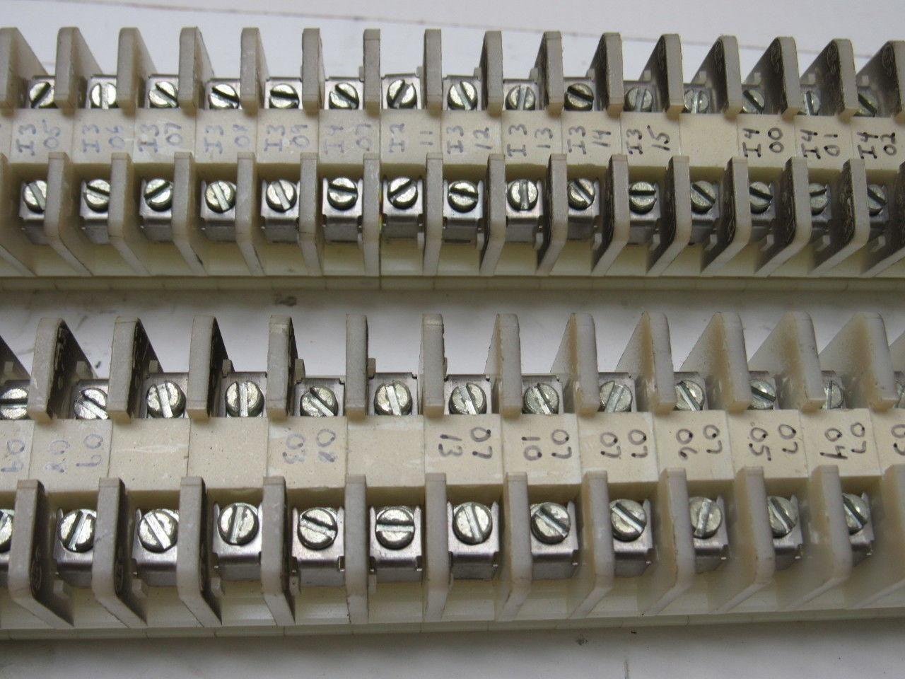 Allen Bradley Bul 1492 Style CA Open IEC Terminal Blocks Rail Mount Lot/200