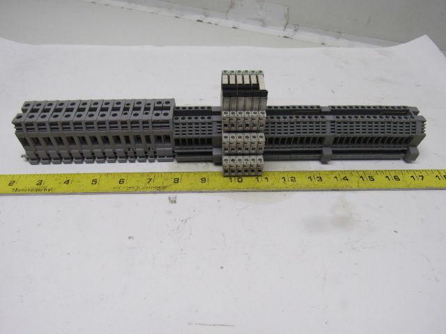 Entrelec 5118 Euro 4 600V 50A Terminal Block 700-HLT1U1 Misc. Components Lot/47