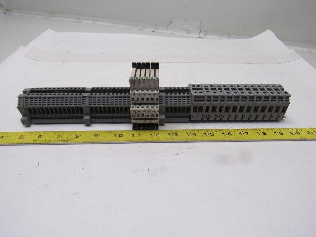 Entrelec 5118 Euro 4 600V 50A Terminal Block 700-HLT1U1 Misc. Components Lot/47