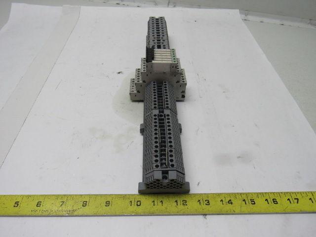 Entrelec 5118 Euro 4 600V 50A Terminal Block 700-HLT1U1 Misc. Components Lot/47