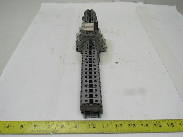 Entrelec 5118 Euro 4 600V 50A Terminal Block 700-HLT1U1 Misc. Components Lot/47