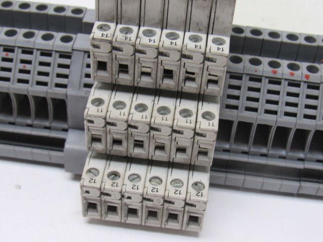 Entrelec 5118 Euro 4 600V 50A Terminal Block 700-HLT1U1 Misc. Components Lot/47