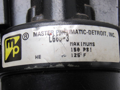Master Pneumatics Fd60-3 L665-3 R60-3 Filter Regulator Lubricator Assembly FRL