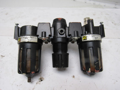 Master Pneumatics Fd60-3 L665-3 R60-3 Filter Regulator Lubricator Assembly FRL