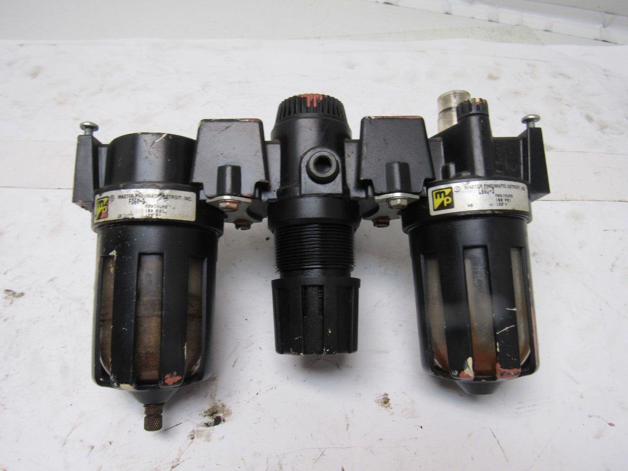 Master Pneumatics Fd60-3 L665-3 R60-3 Filter Regulator Lubricator Assembly FRL