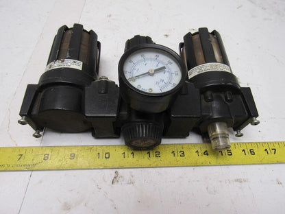 Master Pneumatics Fd60-3 L665-3 R60-3 Filter Regulator Lubricator Assembly FRL