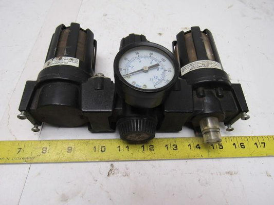 Master Pneumatics Fd60-3 L665-3 R60-3 Filter Regulator Lubricator Assembly FRL