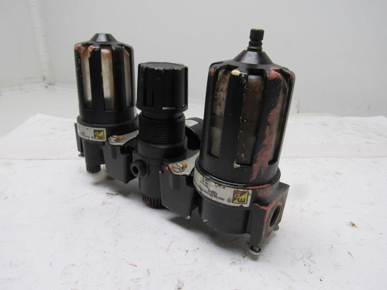 Master Pneumatics Fd60-3 L665-3 R60-3 Filter Regulator Lubricator Assembly FRL