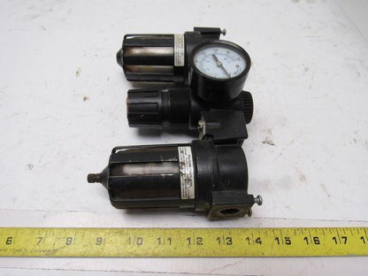 Master Pneumatics Fd60-3 L665-3 R60-3 Filter Regulator Lubricator Assembly FRL