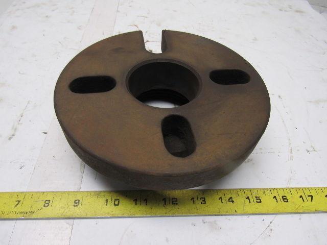 Lathe Dog Face Plate 7-3/4" Dia. External Thread Mount