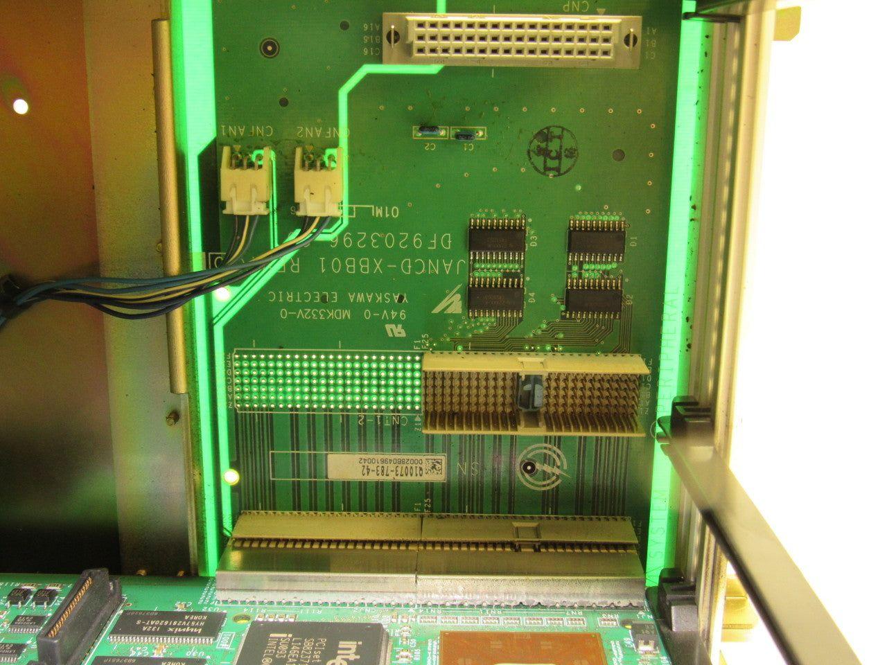 Yaskawa JZNC-XRK01D-1 Ethernet I/F Board Chassis Motoman Assembly