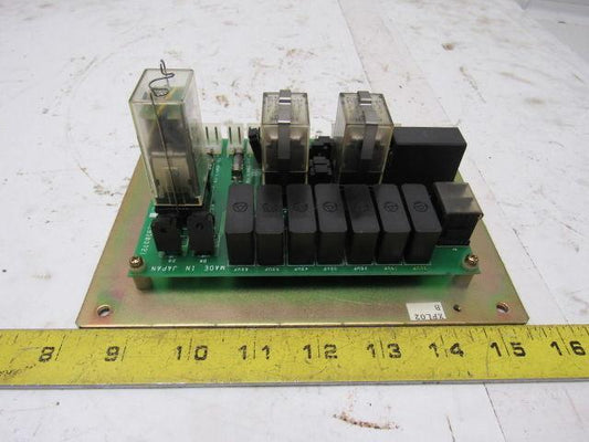 Yaskawa JARCR-XFL02B Rev B Motoman Relay Control Board