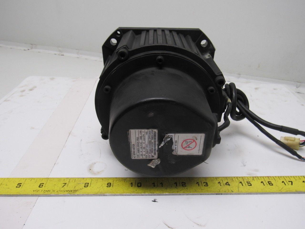 Yaskawa SGMDH-06A2A-YR25 550W 2.63Nm 2000RPM 200V AC Servo Motor
