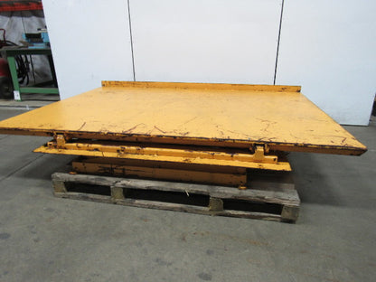 Econo Lift 3000Lb Scissor Lift 26° Tilt Table 100x72" 12-3/8" to 47-3/8"