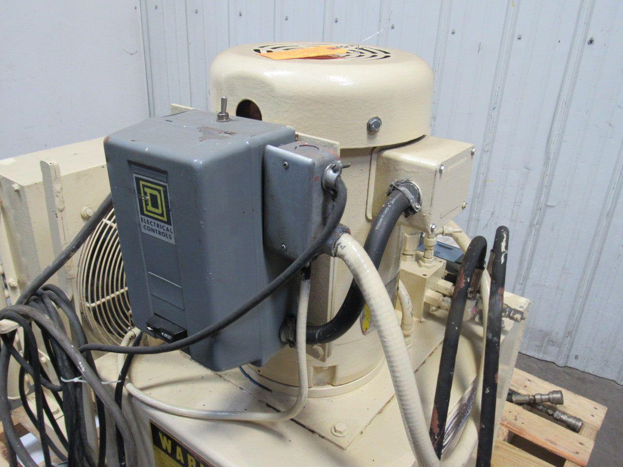 Continental V8-100T-25V-V1 25 Gallon 10Hp 208-230/460V Hydraulic Unit