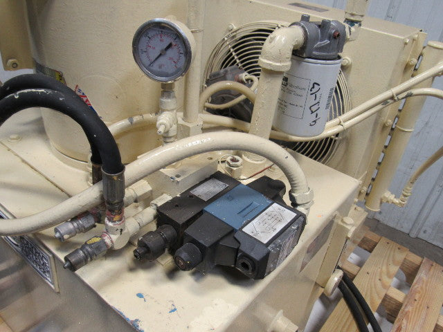 Continental V8-100T-25V-V1 25 Gallon 10Hp 208-230/460V Hydraulic Unit