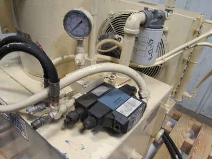 Continental V8-100T-25V-V1 25 Gallon 10Hp 208-230/460V Hydraulic Unit